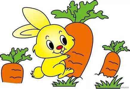 自私的小白兔与胡萝卜的故事