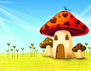 大蘑菇房子的故事